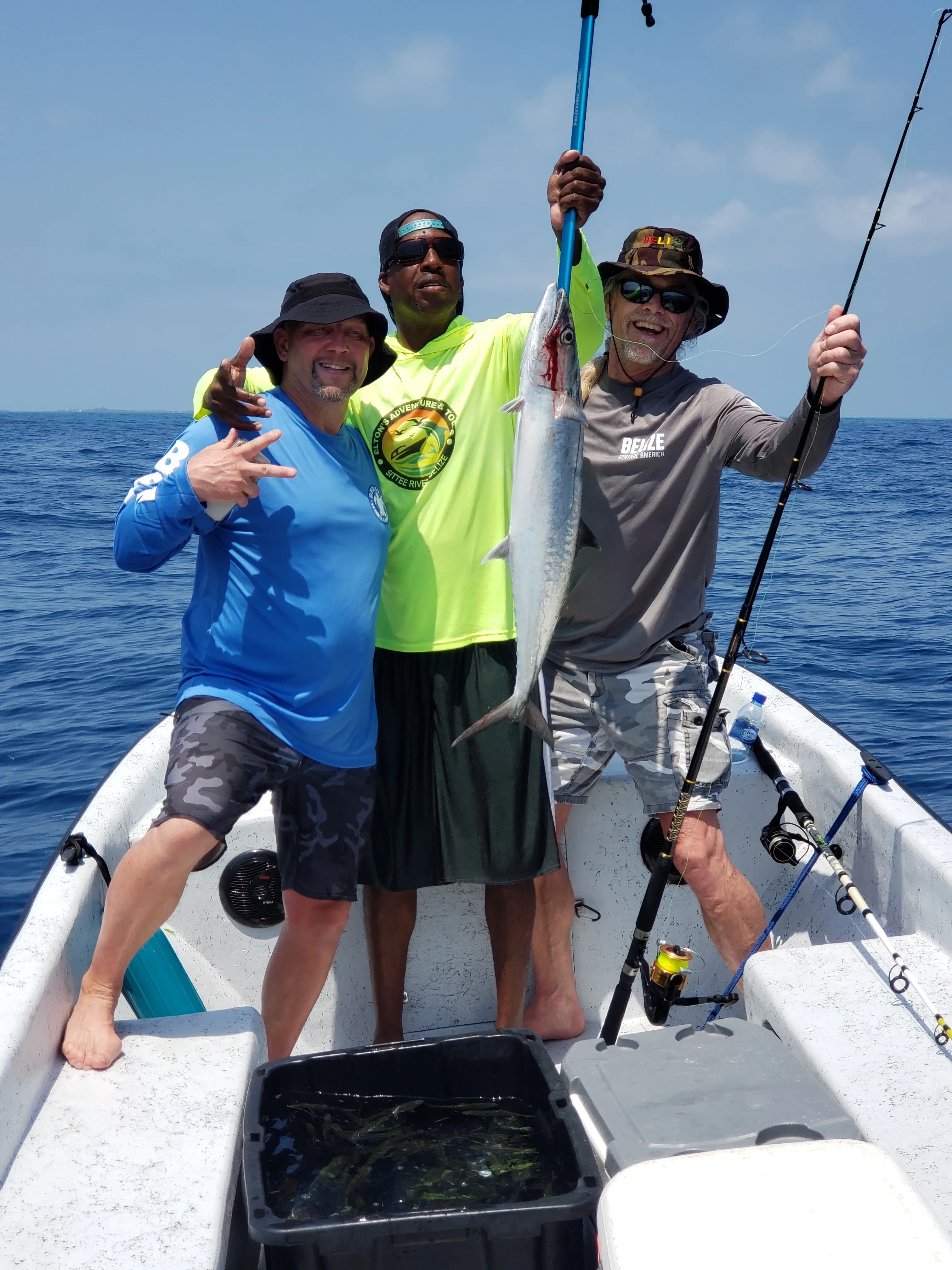 Reef Fishing in Belize Caribbean Central America