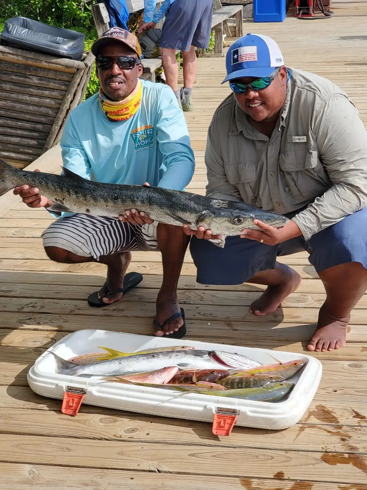 Reef Fishing in Belize Caribbean Central America