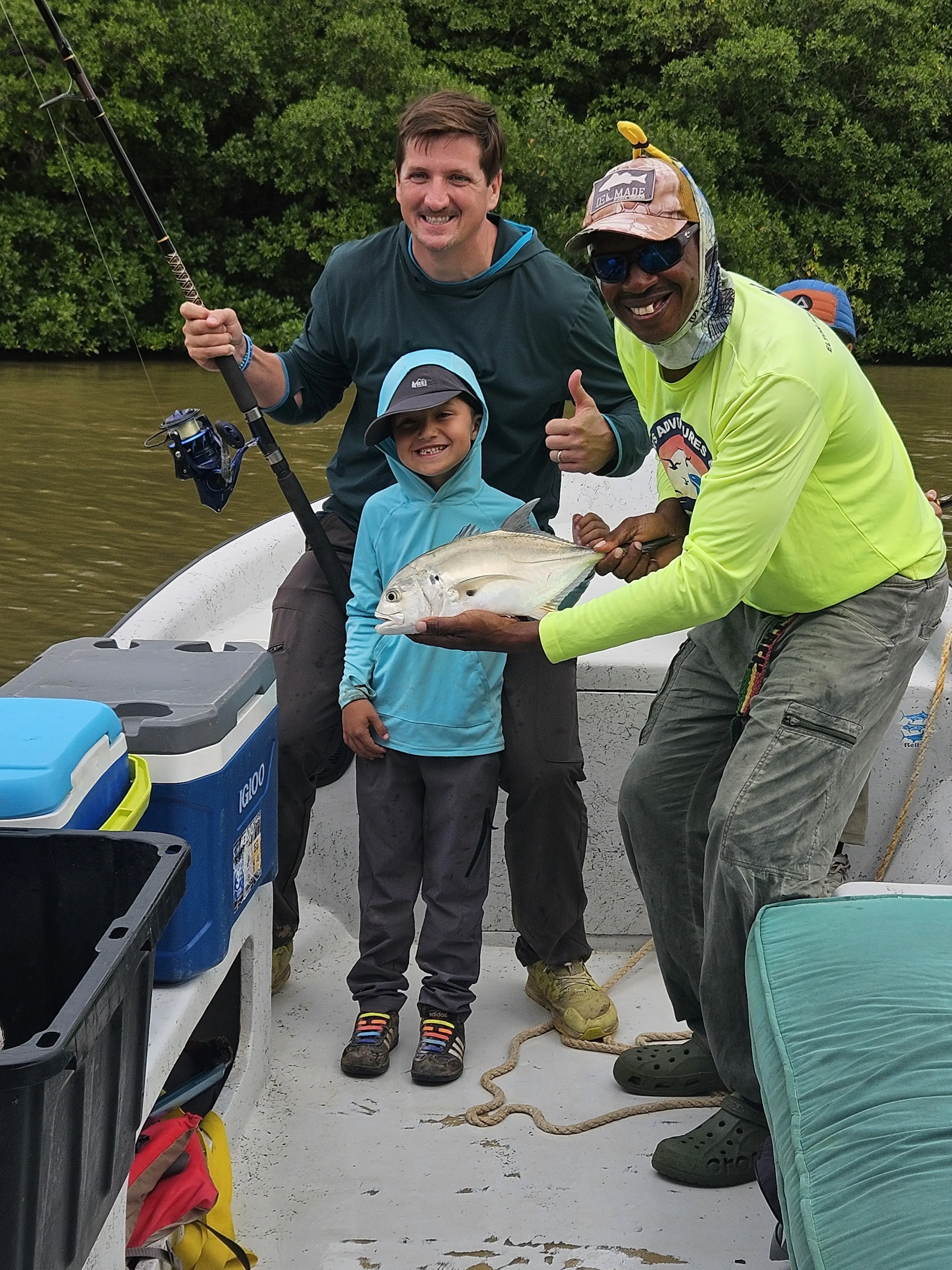 River Tour and Bird Watching in Belize Caribbean Central America